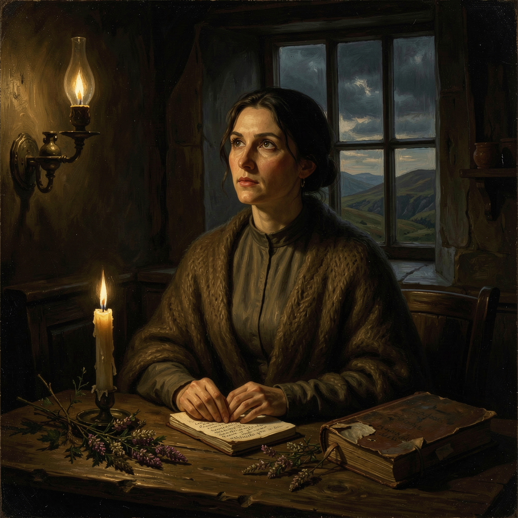 Emily Brontë portrait