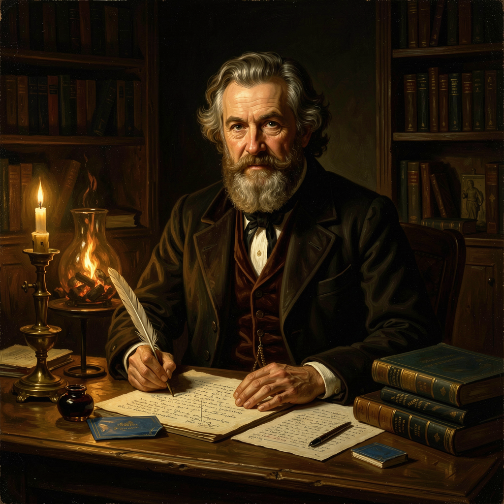 Charles Dickens portrait