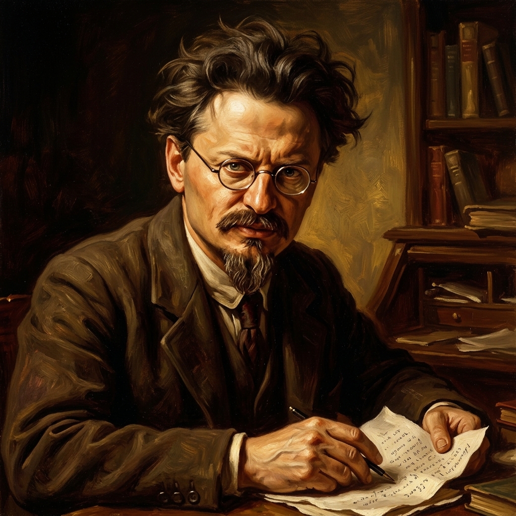Leon Trotsky portrait